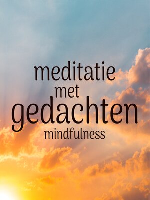 cover image of Meditatie met Gedachten